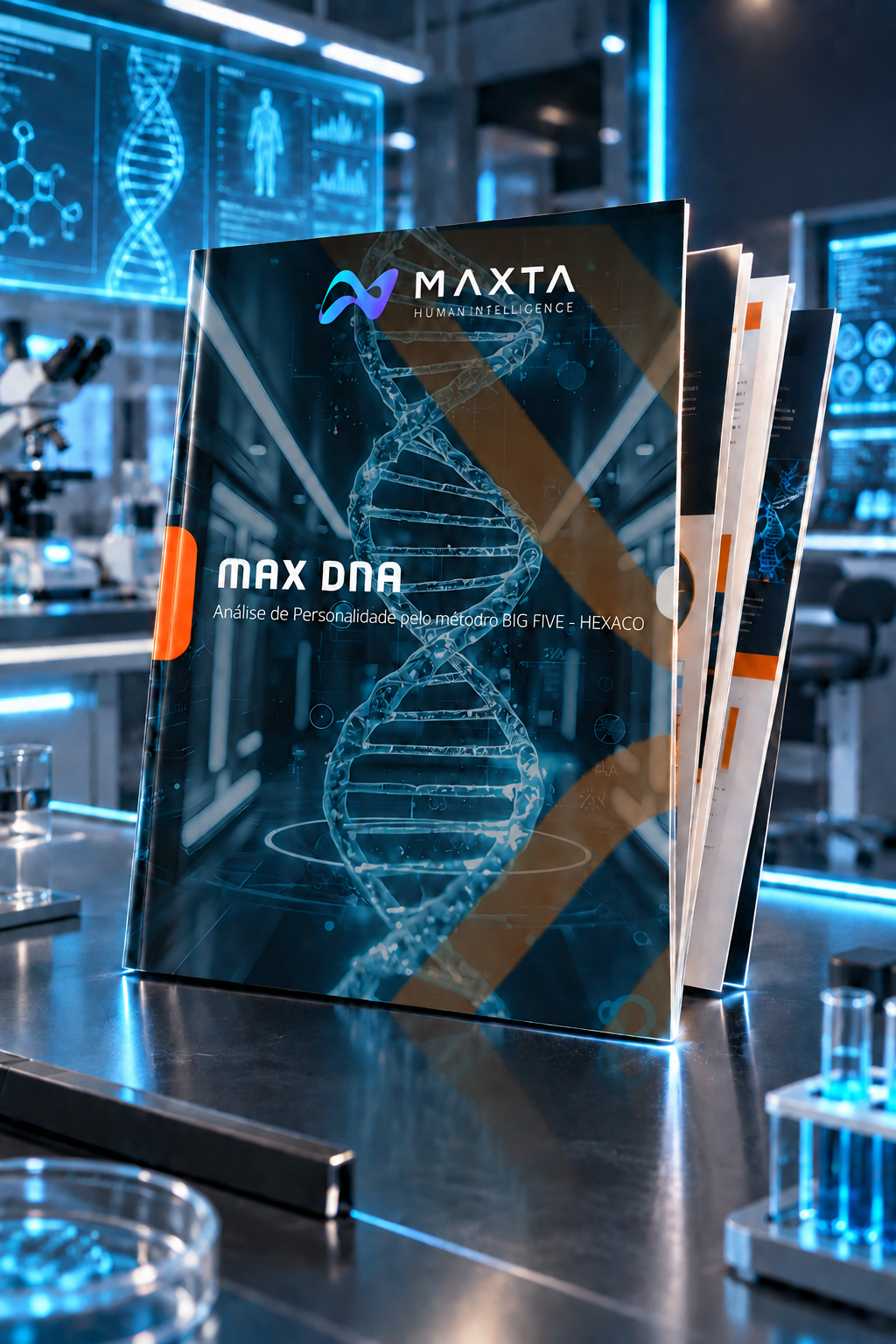 Relatório MAX DNA em laboratório tecnológico